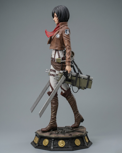 Attack on Titans Anime Figure Mikasa Ackerman: Wings of Freedom 29cm (11.4") Collector Statue