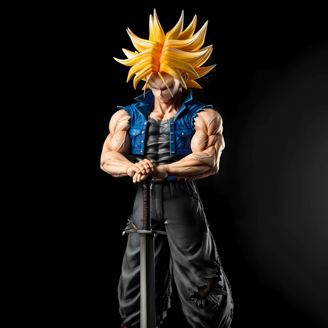 Dragon Ball Anime Figure Temporal Avenger Trunks 25cm (10") PVC Statue