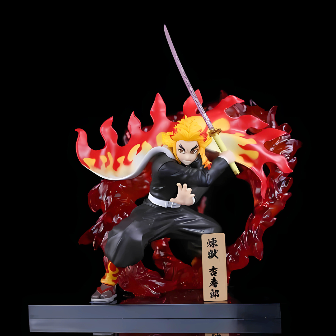 Demon Slayer Anime Figure Flame Pillar Rengoku 20cm (8") PVC Statue