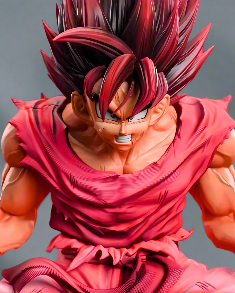 Dragon Ball Anime Figure Scarlet Warrior Kaio-Ken Goku 25cm (10") Collector Statue