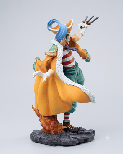 One Piece Anime Figure Emperor of Chaos Buggy the Clown 26cm (10.2") Collector Statue