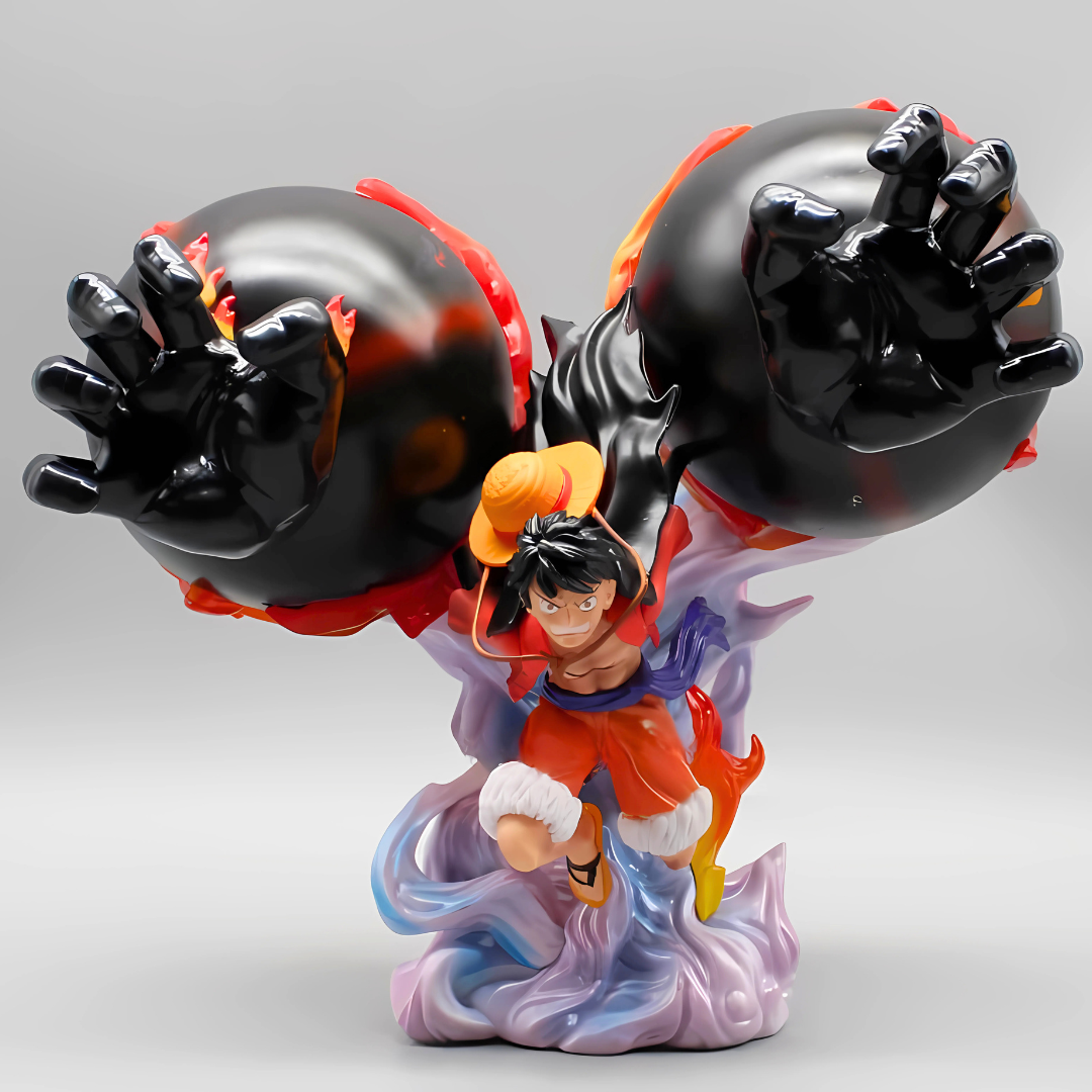 One Piece Anime Figures Cannon King Luffy Gear 3 22cm (9") PVC Statue