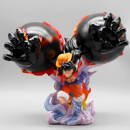 One Piece Anime Figures Cannon King Luffy Gear 3 22cm (9") PVC Statue