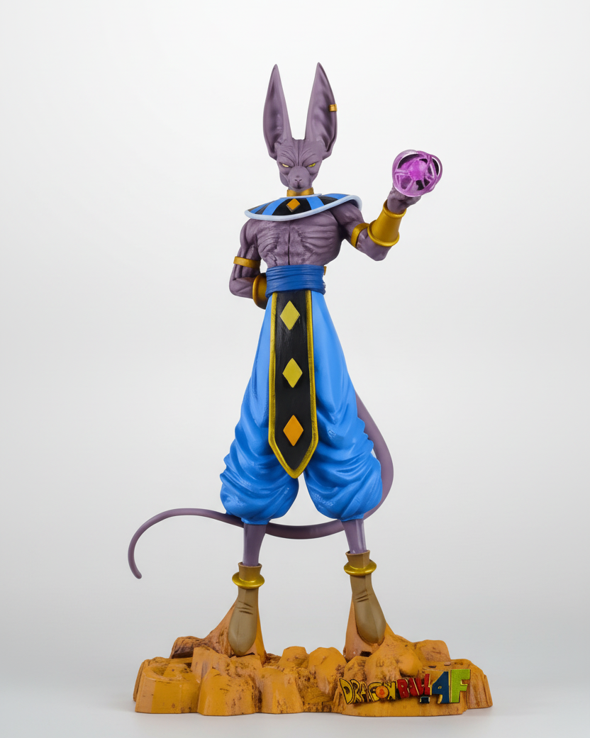 Dragon Ball Anime Figure God of Destruction Beerus 30cm (12") Collector Statue