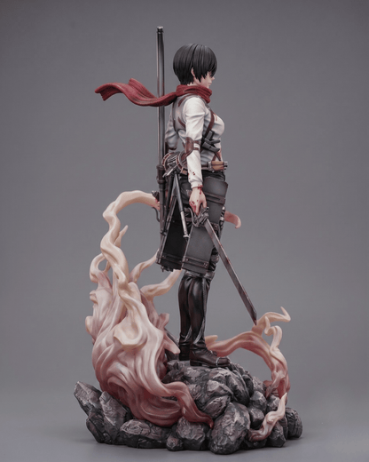 Attack On Titans Anime Figure Mikasa Ackerman: Blood and Blades 45cm (17.72") Collector Statue