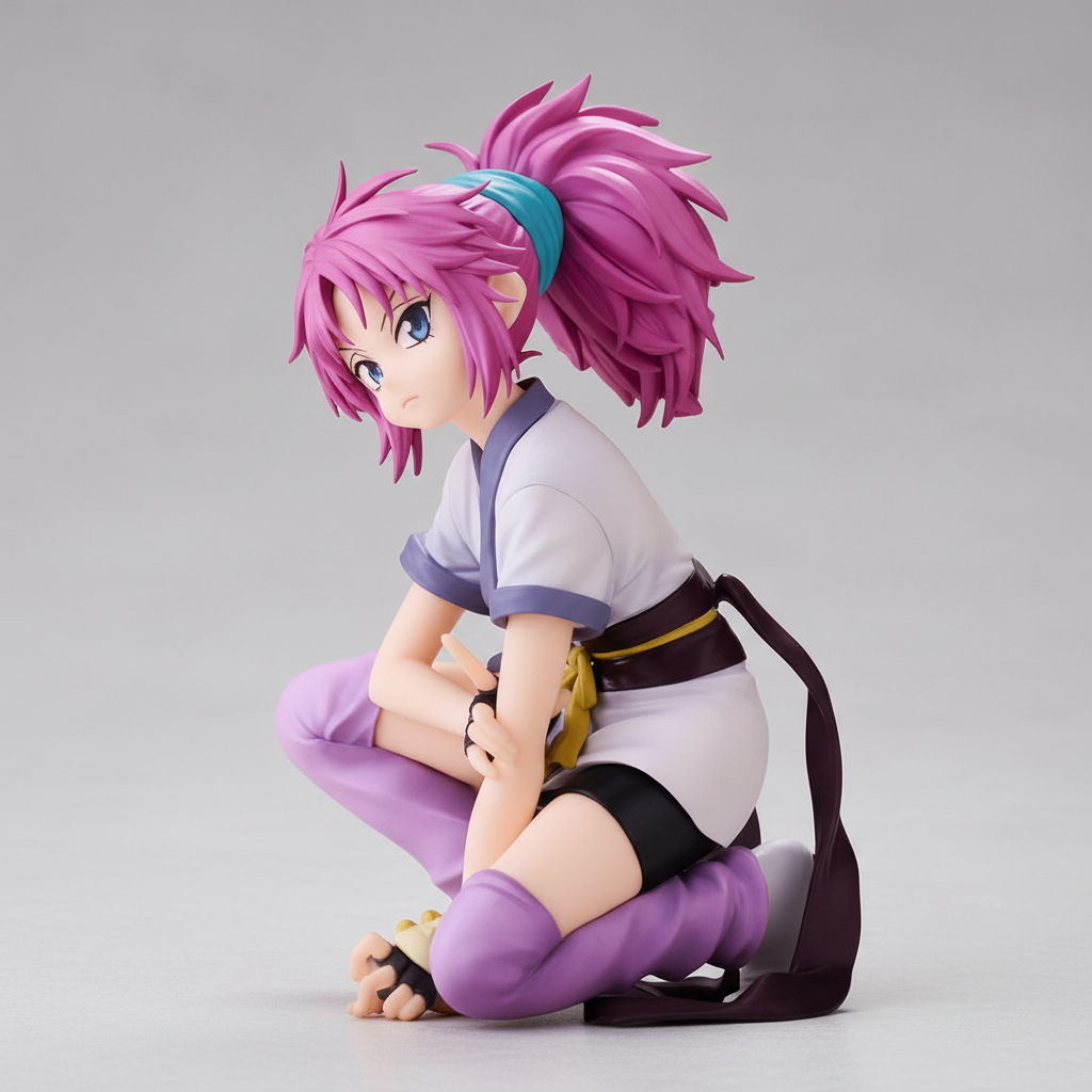 Hunter X Hunter Anime Figure Needle Witch Machi Komacine 10cm (4") PVC Statue