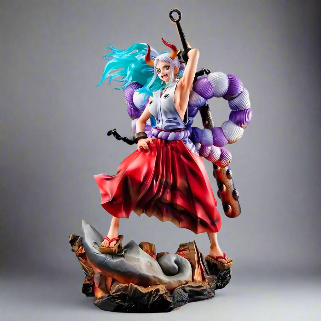 Figura de acción de Yamato de The Grandline, Wano, One Piece, de 30,5 cm, de PVC, para decoración