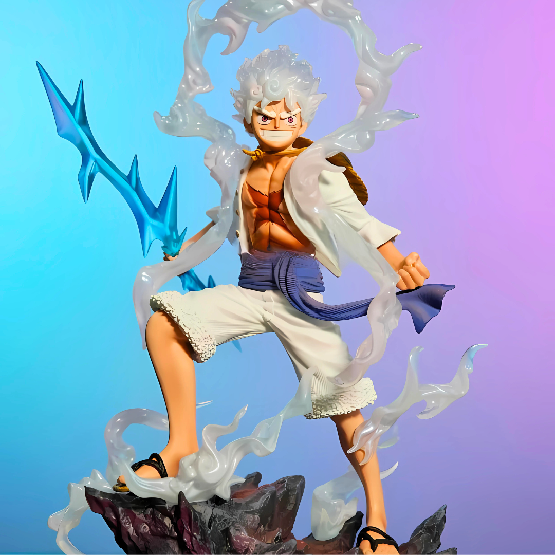 One Piece Anime Figure Pirate God Gear 5 Luffy 27cm (11")