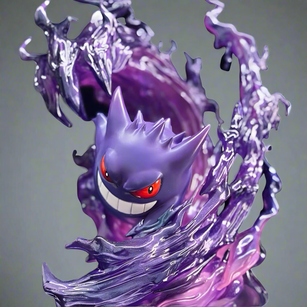 Pokemon Anime Figure Spectral Menace Gengar 15cm (6") PVC Statue