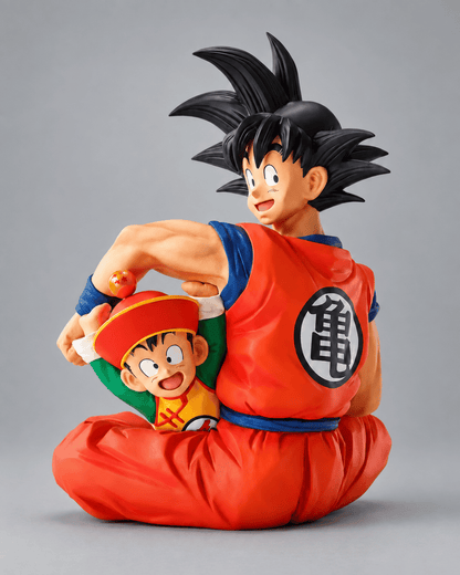 Dragon Ball Anime Figure Warrior’s Bond Goku & Gohan 14cm (5.5") Collector Statue