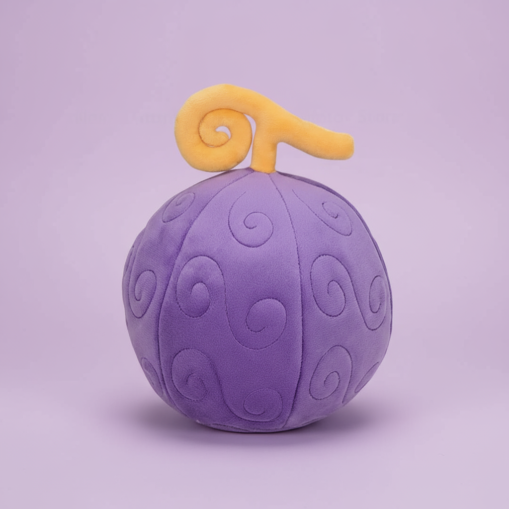 One Piece Plush Toy Devil Fruit Squishy Swirl Fruit Hana Hana no Mi 25cm (10") Plushie