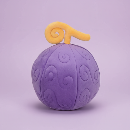 One Piece Plush Toy Devil Fruit Squishy Swirl Fruit Hana Hana no Mi 25cm (10") Plushie
