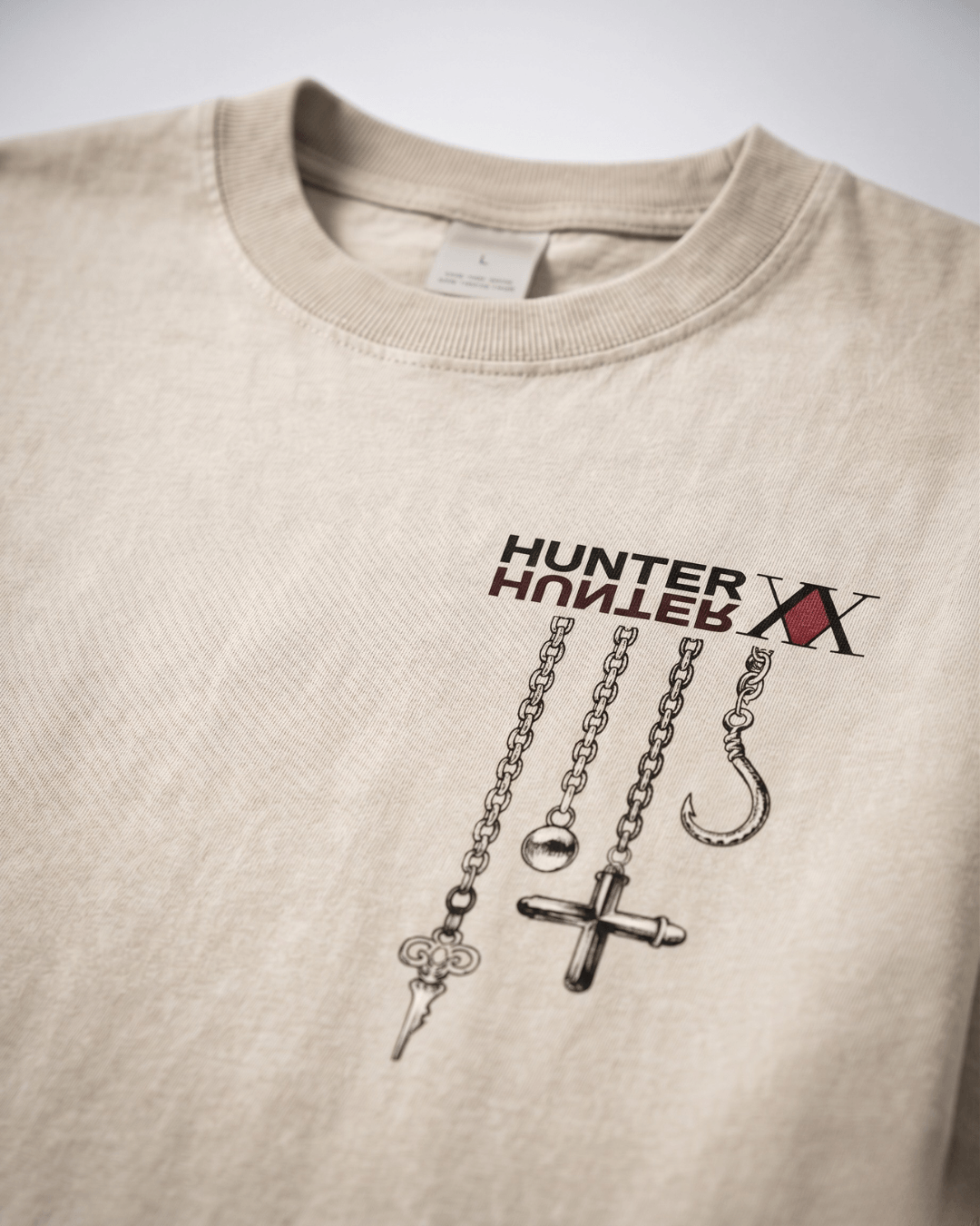 SCARLET. Kurapika T-SHIRT - BEIGE