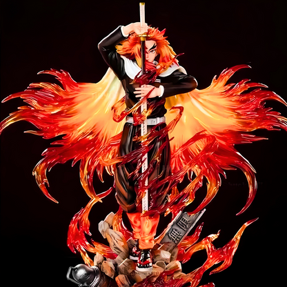 Demon Slayer Anime Figure Blazing Heart Rengoku Kyoujurou 30cm (12") PVC Statue