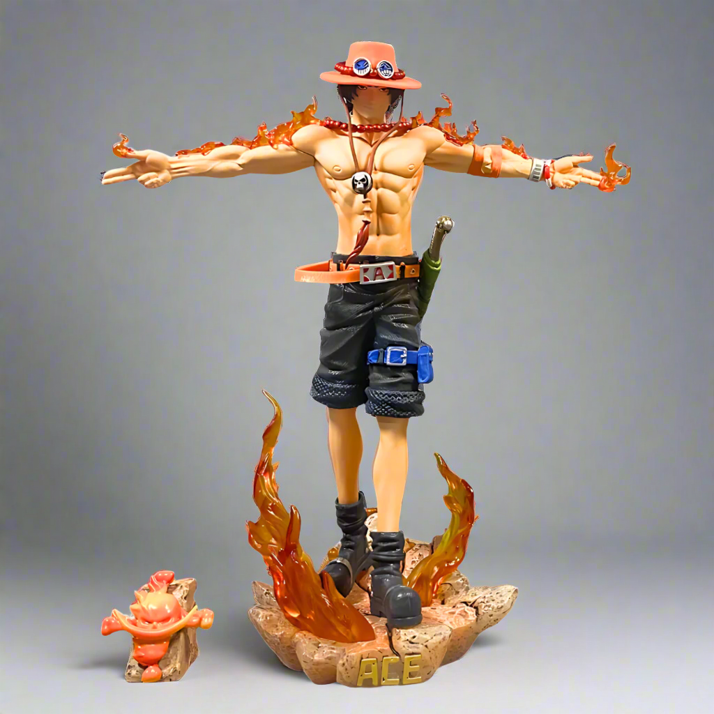 One Piece Anime Figure Inferno Legacy Portgas D. Ace 28 cm (11") PVC Statue