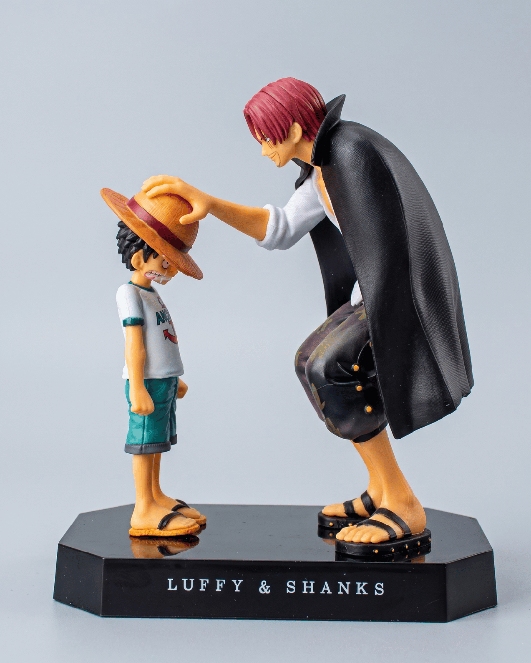 One Piece Anime Figure Shanks and Young Luffy Pirate’s Legacy 18cm (7.1") Collector Statue