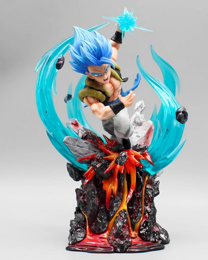 Dragon Ball Anime Figure Azure Strike Gogeta 19cm (7") Collector Statue
