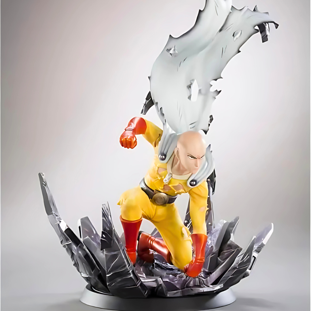 One Punch Man Anime Figure Casual Hero Saitama 24cm (9") PVC Statue