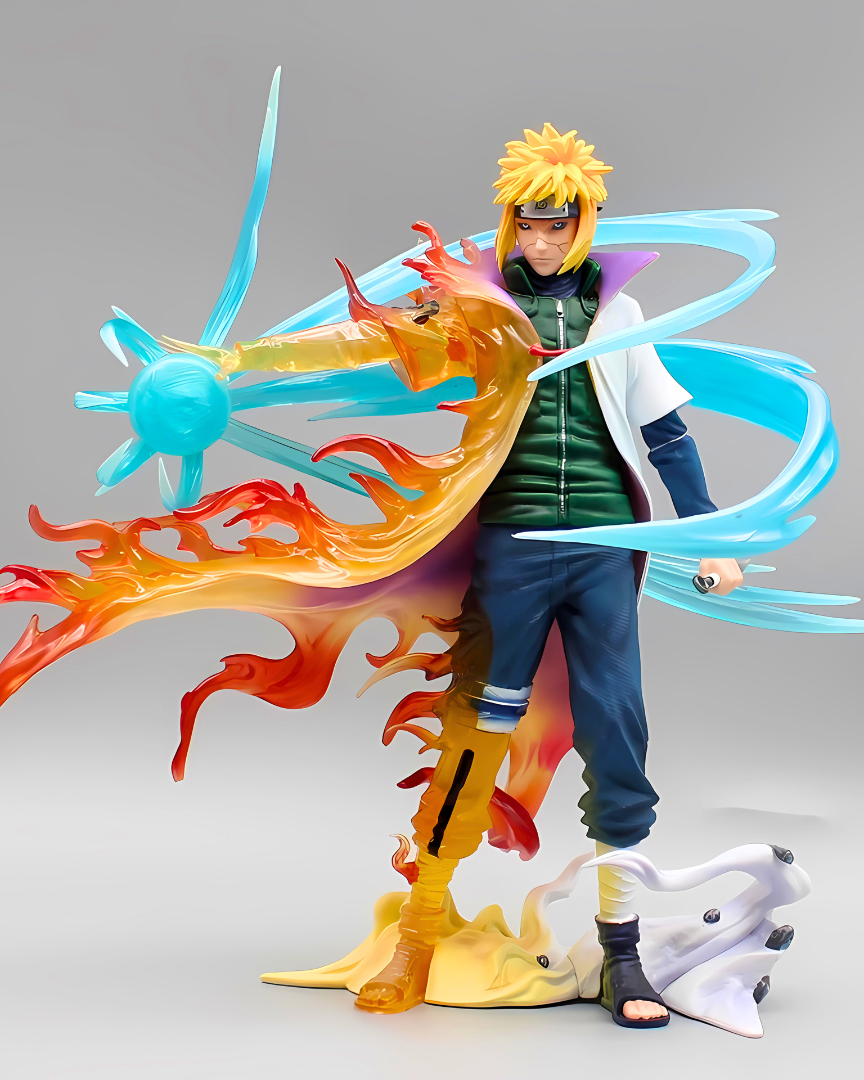 Naruto Anime Figure Lightning Step Namikaze Minato 26cm (10") PVC Statue