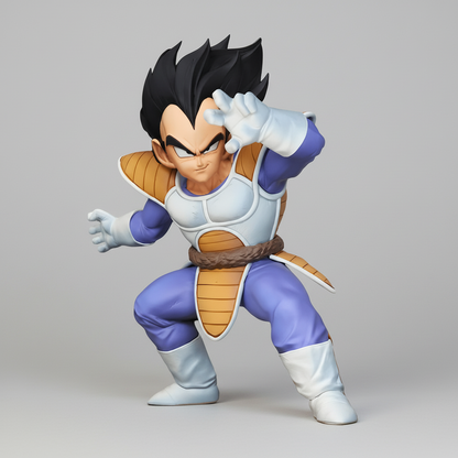 Dragon Ball Anime Figure Saiyan Royal Warrior Vegeta 21cm (8") PVC Statue
