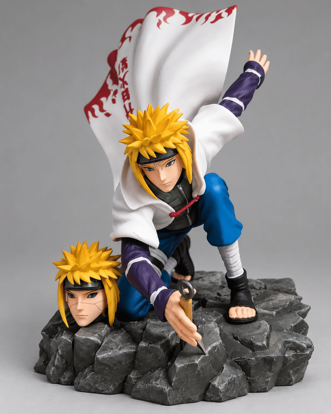 Naruto Anime Figure Yellow Flash Legacy Minato 22cm (8.7") Collector Statue
