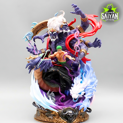 One Piece Anime Figure Dance With The Demon Zoro 22cm (9") PVC Statue