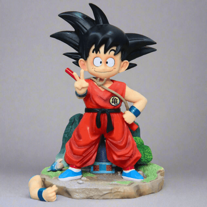 Figura de anime Dragon Ball Rising to Greatness Goku Estatua de PVC de 23 cm (9 ")