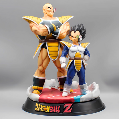 Dragon Ball Anime Figure Saiyan Elite Nappa & Vegeta 35cm (14") PVC Statue