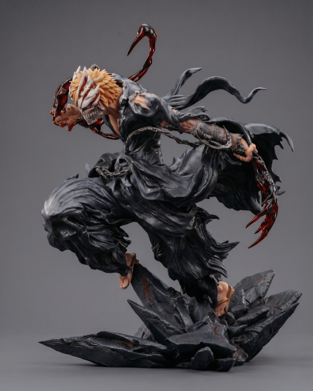 Bleach Anime Figure Ichigo Kurosaki: Vasto Lorde Fury 22cm (8.66") Collector Statue