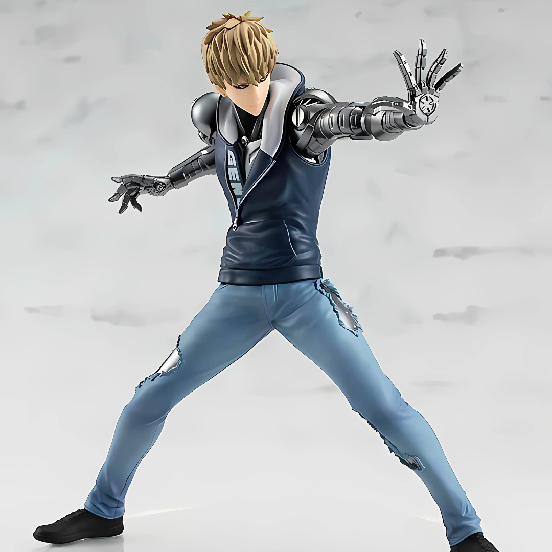 One Punch Man Anime Figure The Demon Cyborg Genos 17cm (7") PVC Statue