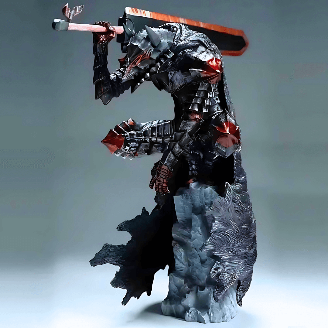 Berserk Anime Figure The Berserker Guts 25cm (10") PVC Statue
