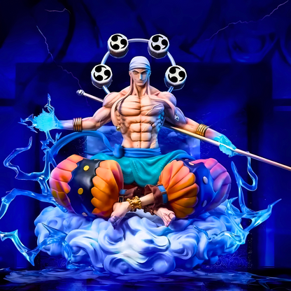 One Piece Anime Figure Thunderous Wrath Enel 22cm (9") PVC Statue