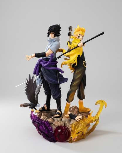 Naruto Anime Figure Destiny Rivals Twin Statue 38cm (15”) PVC Statue