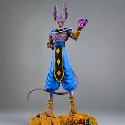 Dragon Ball Anime Figure God of Destruction Beerus 30cm (12") PVC Statue