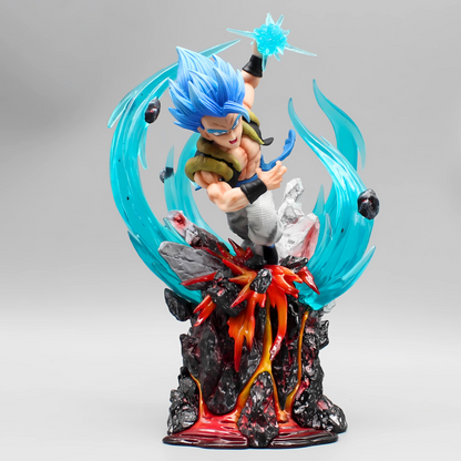 Dragon Ball Anime Figure Azure Strike Gogeta 19cm (7") PVC Statue