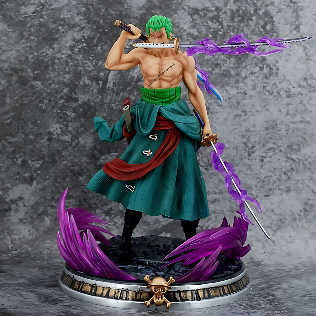 One Piece Anime Figure Sword Demo Roronoa Zoro 21cm (8") PVC Statue