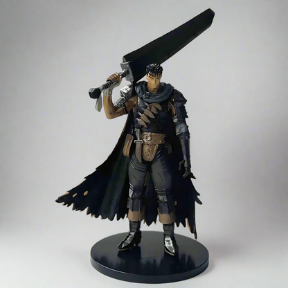 Berserk Anime Figure Black Swordsman Guts 21cm (8") PVC Statue