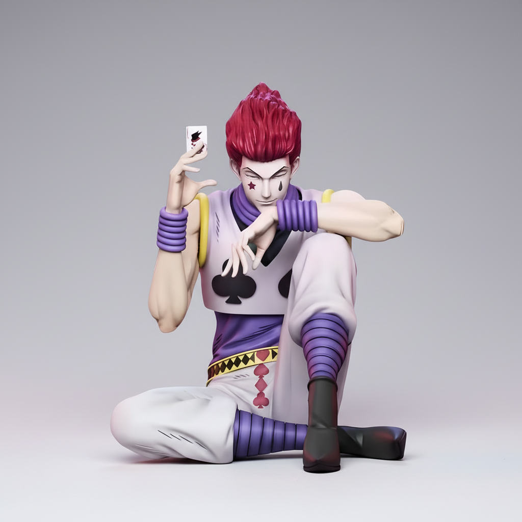 Hunter X Hunter Anime Figure Trickster Reaper Hisoka 14cm (6") PVC Statue
