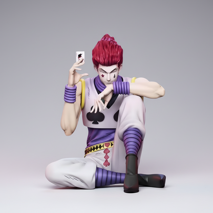 Hunter X Hunter Anime Figure Trickster Reaper Hisoka 14cm (6") PVC Statue