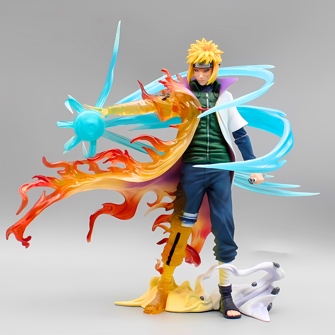 Naruto Anime Figure Lightning Step Namikaze Minato 26cm (10") PVC Statue