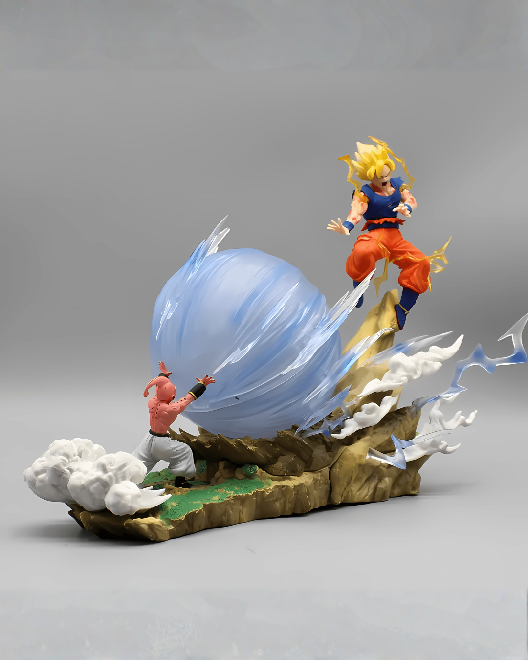 Dragon Ball Anime Figure Legendary Duel Goku vs. Buu 23cm (9") Collector Statue