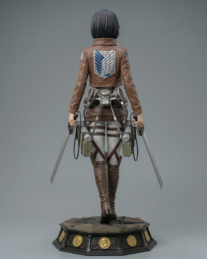 Attack on Titans Anime Figure Mikasa Ackerman: Wings of Freedom 29cm (11.4") Collector Statue