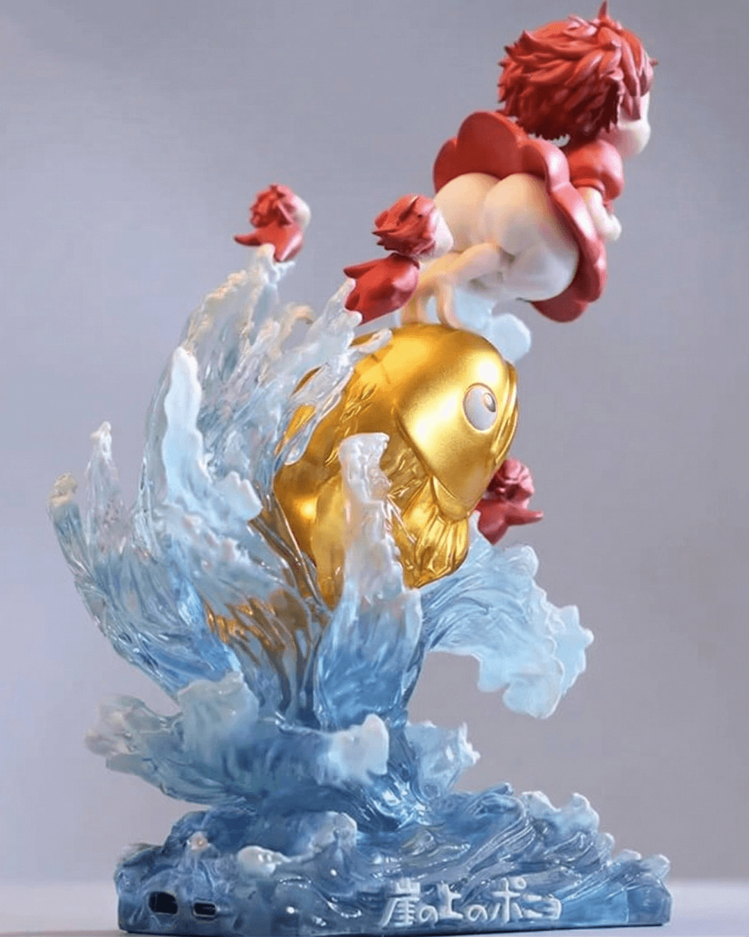 Studio Ghibli Ponyo Anime Figure Little Wave Dancer Ponyo 21cm (8.27") Collector Statue