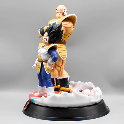 Dragon Ball Anime Figure Saiyan Elite Nappa & Vegeta 35cm (14") PVC Statue