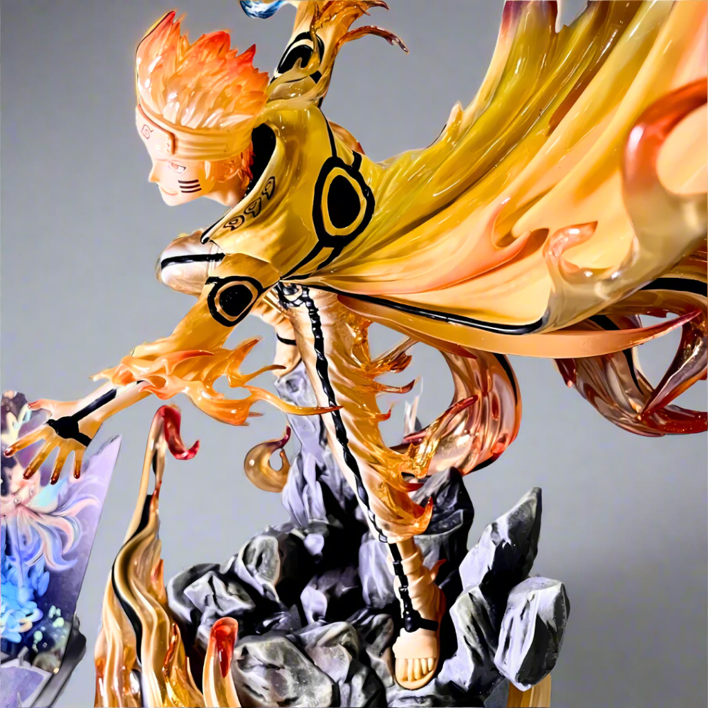 Naruto Anime Figure Nine-Tailed Fury Naruto 25cm (10") PVC Statue