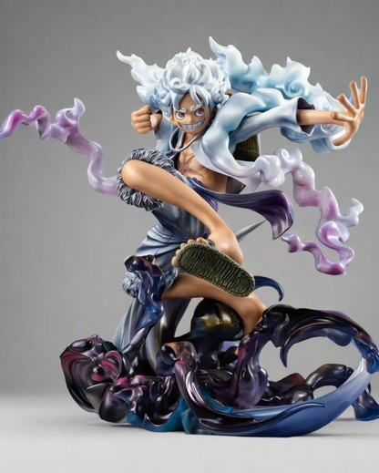 One Piece Anime Figure Chaos Impact Gear 5 Luffy 23cm (9") PVC Statue