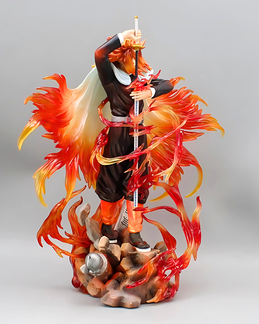 Demon Slayer Anime Figure Flame Hashira Rengoku 30cm (12") PVC Statue