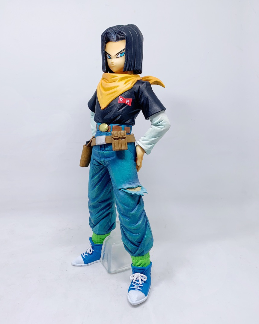 Dragon Ball Anime Figure Android 17 & 18 Twin Force 25cm (10") Collector Statue
