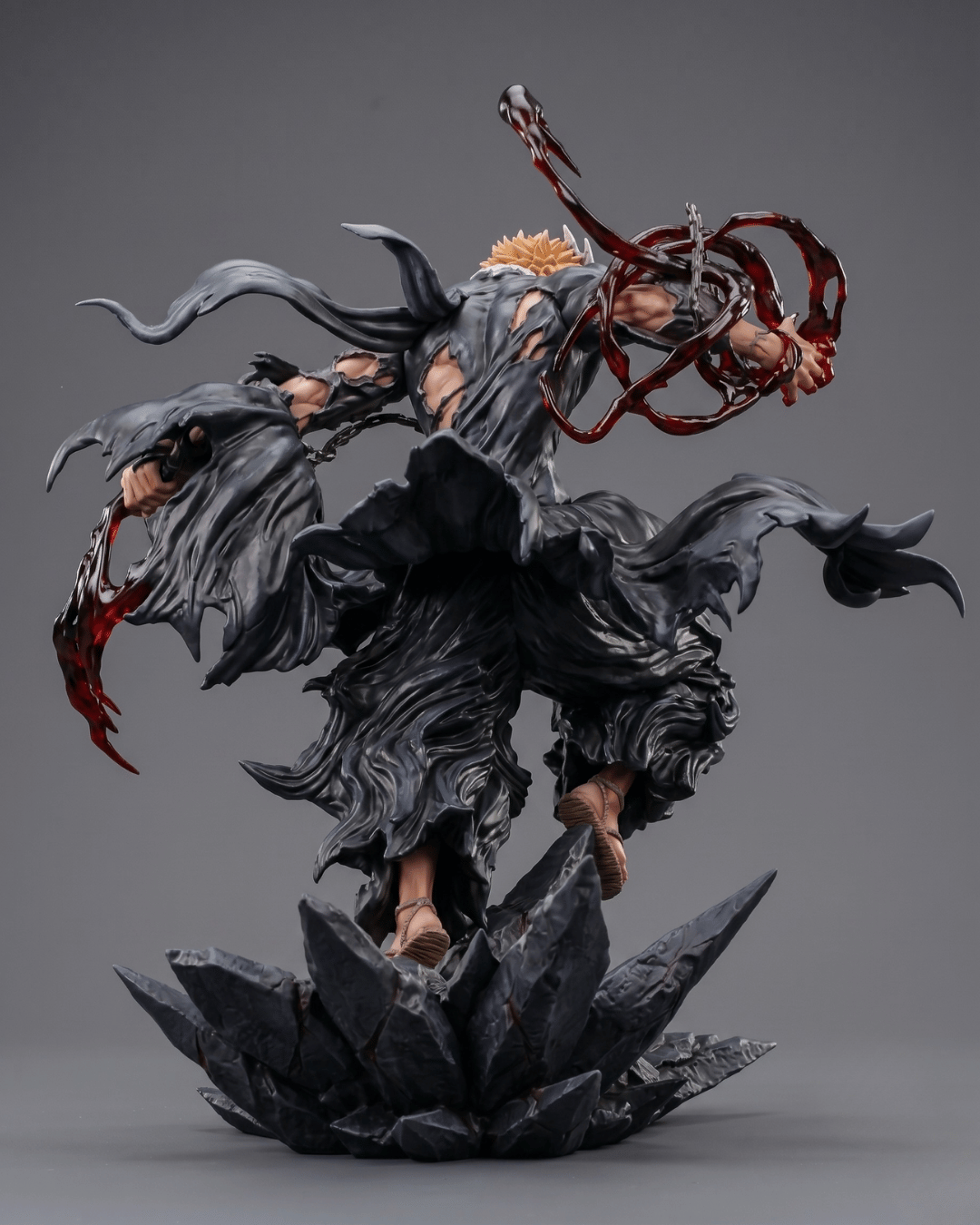 Bleach Anime Figure Ichigo Kurosaki: Vasto Lorde Fury 22cm (8.66") Collector Statue