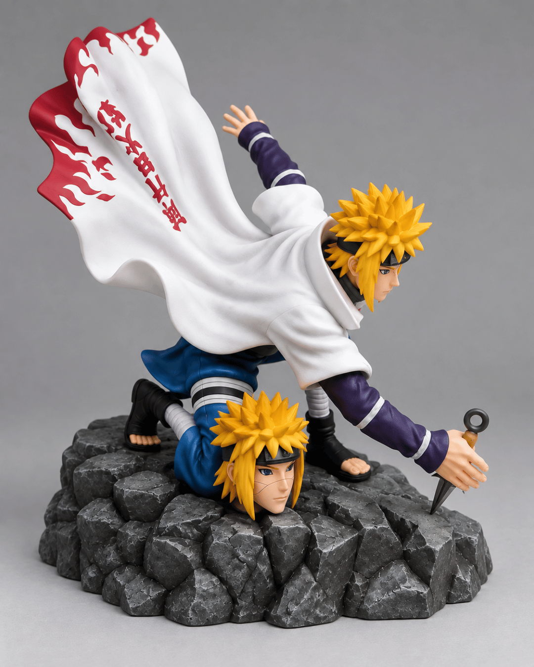 Naruto Anime Figure Yellow Flash Legacy Minato 22cm (8.7") Collector Statue